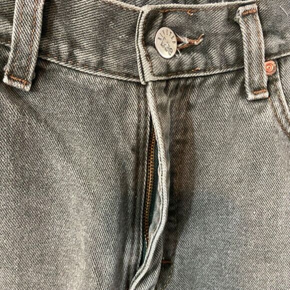VTG Riveted Lee Jeans Denim Women Sz 11 Med Green Mom Y2K Retro Casual Normcore - Picture 6 of 11